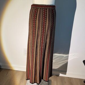 Peruvian Connection, Samaranda A-Line Skirt, Multi, Size S